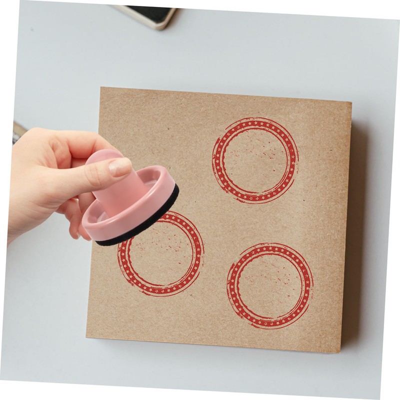 jojofuny Handmade Seal Stamp Block Pressing Tool for Cardmaking Scrapbooking