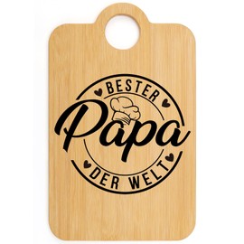 CadeauJoie Gifts for Dad, UV Printed Bamboo Chopping Board, Dad Gift Birthday from Daughter Son, Father's Day Gift, Birthday Gifts, Christmas Gifts for Dad
