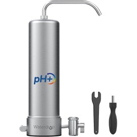 Waterdrop Alkaline Countertop Water Filter, 12 Months or 8,000 Gallons Long-Life