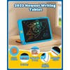 TEKFUN LCD Writing Tablet Kids Toddler Toys, 10 inch Colorful