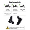 LUXEMOTO Turn Signal Relocation Kit for Harley Sportsters, Front Turn