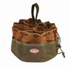 BUCKET BOSS 10 in. Parachute Parts Tool Bag in Brown