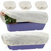 EAVNCLG Plant Protection Cover, Winter Frost Cover with Drawstring and