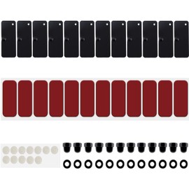 Annbey Rear Window Louvers Hardware Kits Installation Accessories Fit For Ford Mustang Dodge Challenger & Camaro