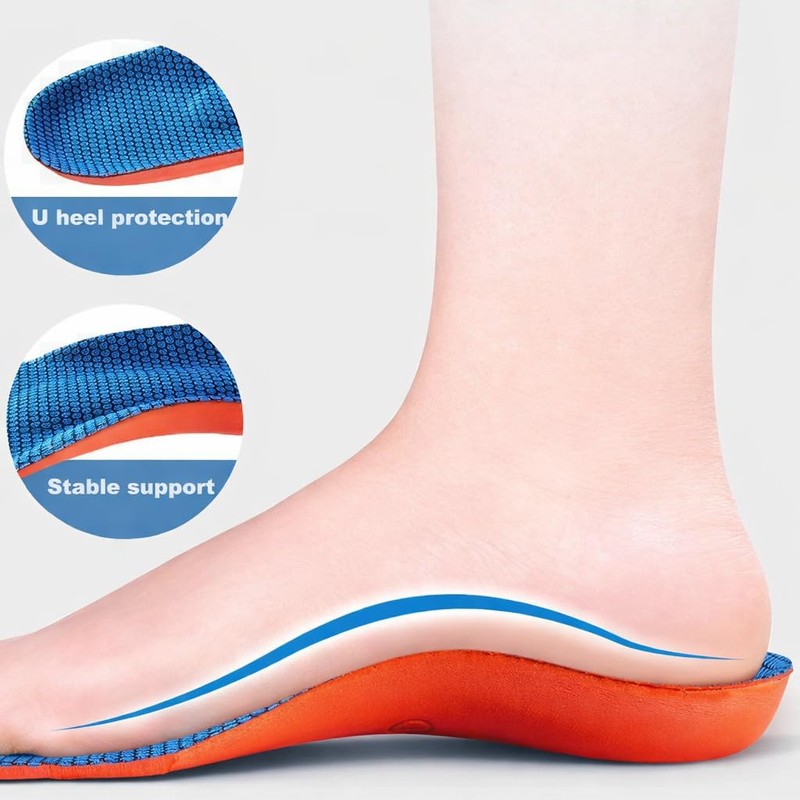 Metatarsalgia Insoles with Arch Support (Large 43-44)