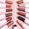 Mysense Creamy Eyeshadow Stick,Matte Eyeshadow Pencil Crayon,2 in 1 Eyeshadow