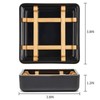 Bamboo Soap Dishes for Bar Soap Holders for Shower for