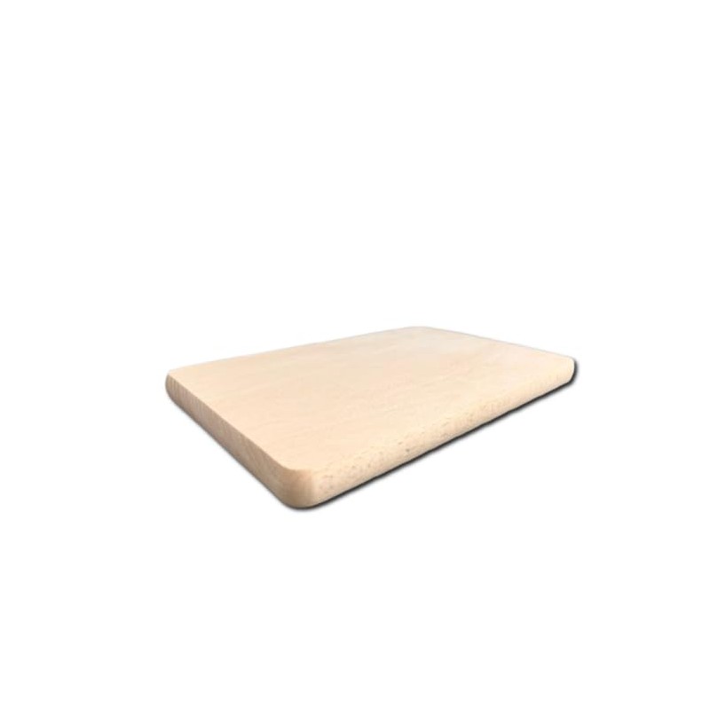 Breakfast Board, Natural Beech, Untreated, Wooden Board, Kitchen Board, Bread,