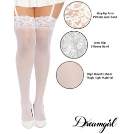 Dreamgirl Sockshosiery Women's - whites