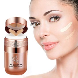 WBTY Butterfly Cushion BB Cream, Air Cushion Cream, Moisturizing Concealer Makeup Base Primer BB Liquid, Easy To Use (Assorted Color)