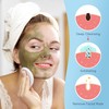 50-Count Compressed Facial Sponge, GAINWELL White Cellulose 100% Natural Cosmetic