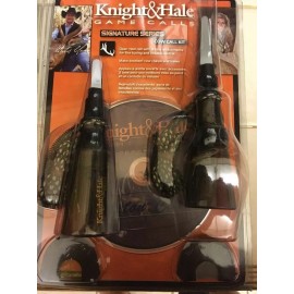 Knight & Hale   Knight & Hale Elk Game Call Assortment Kit Cow Bull +  2 Hunting DVD's