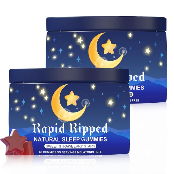 MAPUG Natural Sleep Aid Gummies - Effective Melatonin 6 mg