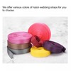 sourcing map Flat Nylon Webbing Strap 1 Inch 4 Yards