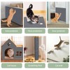 Cat Scratch Mat 120"x15.8",Cat Scratch Carpet Trimmable Self-Adhesive Cat Scratch