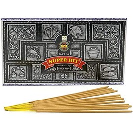 Räucherstäbchen Satya Super Hit 180g Großpackung 12 Schachteln zu je 15g