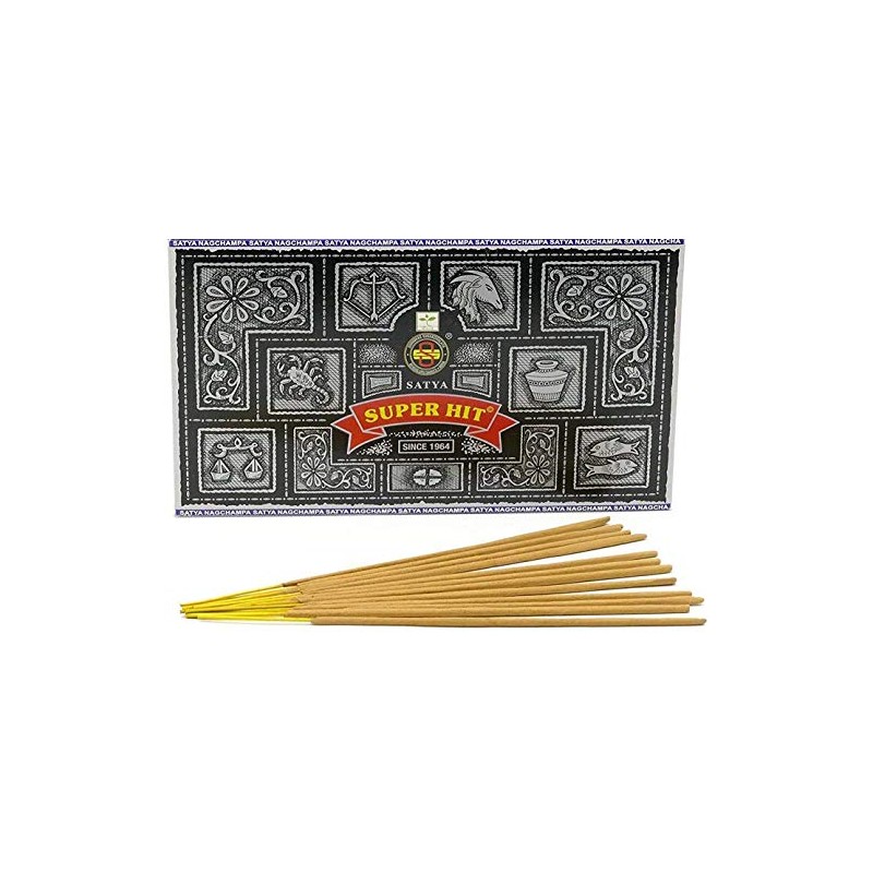 Räucherstäbchen Satya Super Hit 180g Großpackung 12 Schachteln zu je