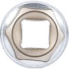 BGS 2924" Pro Torque Socket, Silver, 1/2" 24 mm