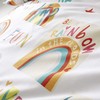 Catherine Lansfield Be A Rainbow Easy Care Single Duvet Set