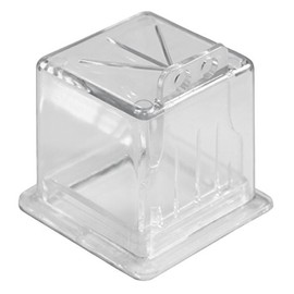 Zing Green Products 7278 Electrical Panel Lockout Square Box, Small, Clear