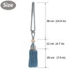 YUANCOX 2PCS Curtain Clips Rope Tie Band,Curtain Tie Rope Straps