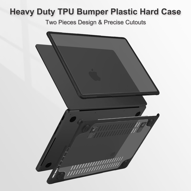 MOSISO Compatible with MacBook Pro 16 inch Case 2025, 2024-2021