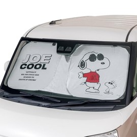BONFORM 7615-31SI Joke Cool Pop-up Sunshade, Size: 51.2 x 23.6 inches (1300 x 600 mm), Color: Silver
