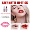 Homeit Girls Lipstick Set Waterproof Portable 12 Pcs Cute Mini