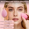 CLRDZN 70Pcs Makeup Brushes Set, Pink Professional Makeup Brush Set