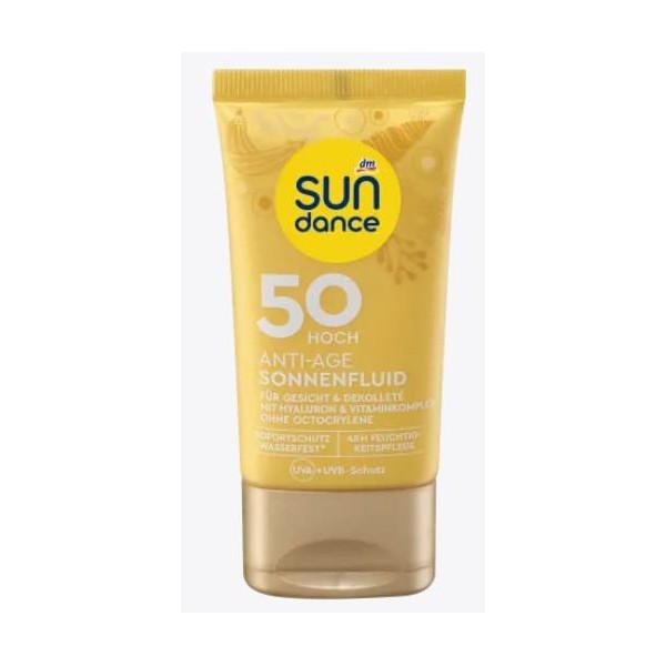 SUNDANCE Sun Fluid Protection Visage Anti Age SPF 50 50 ml