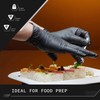 Novagrip JFA Medical Disposable Powder Free Latex Free Black Nitrile