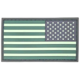 USA AMERICAN COUNTRY REVERSE FLAG MULTICAM TACTICAL PVC HOOK MORALE PATCH
