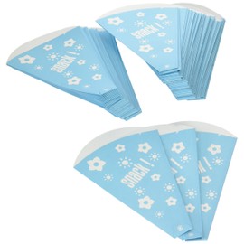 遠藤商事 業務用 クレープ袋 ブルー (100枚入) XHK0402