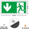 Pack of 2 – Sign Emergency Exit Sign Arrow Left