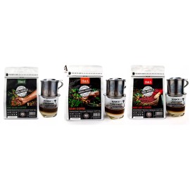 Hat A Vietnamese Hat A Coffee Beans Arabica Robusta 200G Filter-Brewing VietsWay - Sanh Coffee ( Arabica - Robussta)