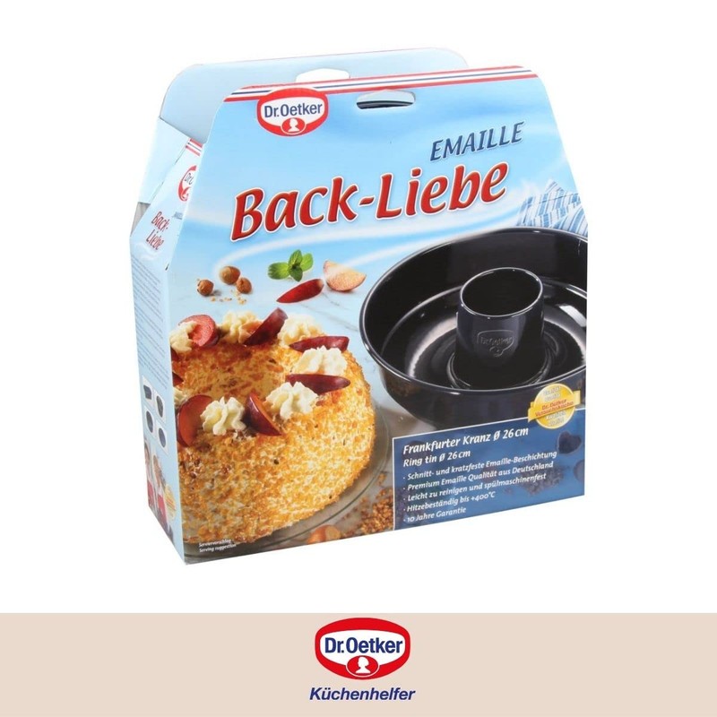 Leifheit Dr Oetker Deluxe 26 cm Ring Tin
