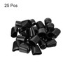 QUARKZMAN Rubber Caps, Pack of 25 Round Screw Thread Protective