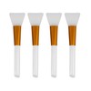 4 Pack Facial Brush, Makeup Spatula, Silicone Face Mask Applicator,