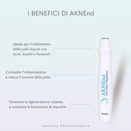 AKNend Acne Serum - Treatment of Pimples and Blemished Skin Seum Regulating and Cleansing Effect 15ml