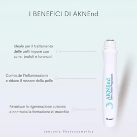 AKNend Acne Serum - Treatment of Pimples and Blemished Skin Seum Regulating and Cleansing Effect 15ml