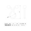 tekunobeinzu Twist and Clip (Inner Diameter 13.8 mm) 20 Pieces/Pack