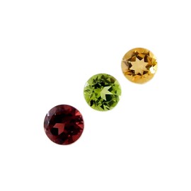 Myhealingworld - Piedras múltiples calibradas de calidad AAA redondas de 6 mm de corte brillante, piedras preciosas sueltas, cristales de chakra curación para hacer joyas, caja de colores mezclados,