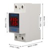 Voltage Current Meter Din Rail Double Display Display Monitor Single