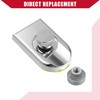 Hihaha Motorcycle Seat Bolt with Cover Nut for Harley /