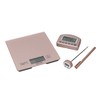 Taylor Pro 3-Piece Kitchen Measuring Set with Hygienic Digital Scales,