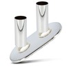 Heating Pipe Cover Set 20 mm Chrome Brass Cover Rosette