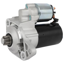 GDSMOTU Starter Motor Fit for Volkswagen for Beetle 1.8L 1999-2005 for Seat for Leon 1.8L 2009 for Seat for Cordoba 1.6L 2009, Replace V438138 SBO0121
