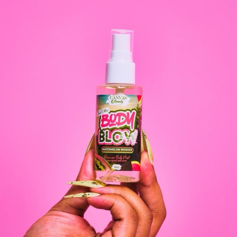 CANVAS BEAUTY: BODY BLOW TRAVEL EDITION:_COTTON CANDY