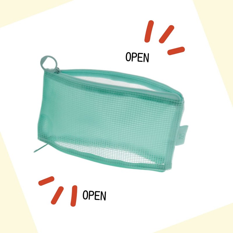 Sunstar Stationery S1425099 Unipo Pen Case & Pouch, Mint Green