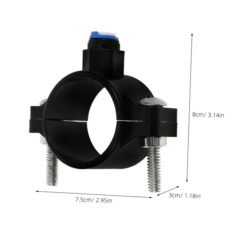 Operitacx Water Purifier Drain Saddle Valve Adapter for Reverse Osmosis